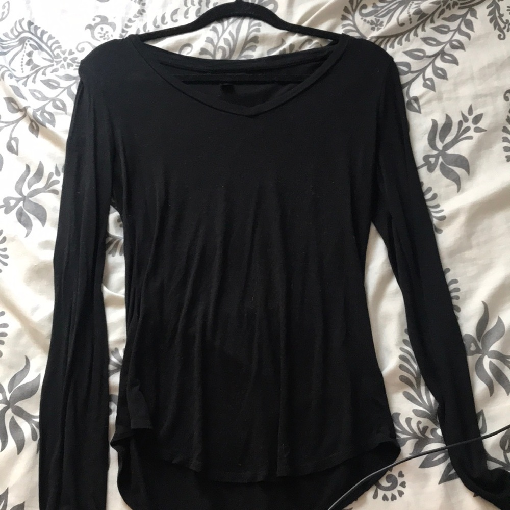 Black long sleeve shirt